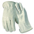 Wells Lamont Grain Goatskin Drivers Gloves, Large, Unlined, White