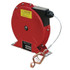 Reelcraft G3050 Series Heavy-Duty Spring Retractable Grounding Reel, 7 x 7 Stranded Steel Cable, 50 ft