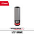 Milwaukee Tool 49-66-7802 Specialty Sockets; Socket Type: Deep Socket ; Type: Deep ; Drive Size: 1/2 ; Socket Size: 17 mm ; Insulated: No ; Non-sparking: No