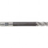 Melin Tool 11233 Square End Mill: 2'' Dia, 4'' LOC, 2'' Shank Dia, 15-1/4'' OAL, 6 Flutes, High Speed Steel