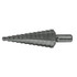 Cle-Line C20293 Step Drill Bit: 7/8 to 1-1/8" Dia, 3/8" Shank Dia, High Speed Steel