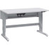 Treston 14-C10341121 Stationary Work Benches, Tables; Bench Style: Work Table ; Leg Style: C-Leg (Cantilever); Motor Height Adjustment ; Color: Gray ; Load Capacity (Lb.): 880 ; Top Material: Laminate ; Top Thickness: 1mm; 1in