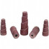 3M 7010363866 Straight Cartridge Roll: 1/4" Dia, 100 Grit, Aluminum Oxide