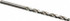 Cleveland C72010 Jobber Length Drill Bit: 5/32" Dia, 118 °, High Speed Steel