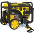 Champion Power Equipment 201158 Portable Power Generators; Starting Method: Remote; Electric; Recoil ; Running Watts: 7500kW ; Starting Watts: 9375kW ; Run Time Half Load: 8hr ; Number Of Outlets: 5.000