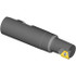 Vargus 67645 Indexable Thread Mill: 1.457" Cut Dia, 2.28" Max Hole Depth, Internal & External, Solid Carbide