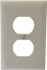 Pass & Seymour TP8LA 1 Gang, 4-11/16 Inch Long x 2-15/16 Inch Wide, Standard Outlet Wall Plate