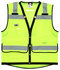 MCR Safety VSURVMLBM Class 2 Lime Premium Surveyor Safety Ves