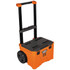 Klein Tools 54802MB Tool Boxes, Cases & Chests; Type: Rolling Toolbox ; Depth Range: 18 to 23.9 in ; Material: Polymer ; Color: Orange ; Material Family: Plastic/Rubber ; Handle Type: Recessed