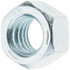 Value Collection 31203 Hex Nut: 3/8-16, Grade 5 Steel, Zinc-Plated