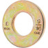 Bowmalloy 500018 9/16" Screw SAE Flat Washer: Carbon Steel, Zinc-Plated Yellow Chromate