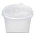 KARAT BY LOLLICUP CKC107TSSH PET Lids, Strawless Sipper, Fits 32 oz Cold Cups, Plastic, Clear, 1,000/Carton