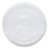 KARAT BY LOLLICUP CKC107TSSH PET Lids, Strawless Sipper, Fits 32 oz Cold Cups, Plastic, Clear, 1,000/Carton