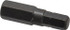 Apex 185-8MM Hex Screwdriver Insert Bit: 1/4" Drive, 1-1/4" OAL