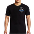 Thin Blue Line MEN-PAW-BLACK-SMALL Men's T-Shirt - Paw Thin Blue Line