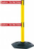 Tensator 886T2-35-STD-RG 4 Way Stanchion: 38" High, Octagon Base