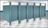 Bradley PNL54-1/4-ALM Washroom Partition Steel Panel
