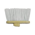 PRO-SOURCE 78277605 10" Wide, White Polypropylene Bristles, Angled Broom