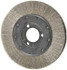 Osborn 0002110400 Wheel Brush: 6" Wheel Dia, Crimped