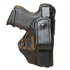 BLACKHAWK! 420401BK-L Leather INSIDE-THE-PANTS Holster