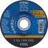 PFERD 69901712 Depressed Grinding Wheel:  Type 27,  5" Dia,  1/4" Thick,  7/8" Hole,  Aluminum Oxide