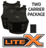 GH Armor Systems GH-LX02-IIIA-M-2-CUSTB LiteX LX02 Level IIIA Carrier Package