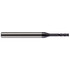 Harvey Tool 76275-C3 Square End Mill: 0.075'' Dia, 0.225'' LOC, 1/8'' Shank Dia, 1-1/2'' OAL, 2 Flutes, Solid Carbide