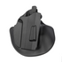 Safariland 1198555 Model 7378 7TS ALS Concealment Paddle and Belt Loop Combo Holster for Glock 43 w/ Streamlight TLR-6
