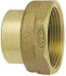 NIBCO E026050 Drain, Waste & Vent Adapter: 1-1/2" Fitting, FTG x F, Cast Copper