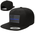 Thin Blue Line GRAYTBL-SNAP Snapback - Subdued Thin Blue Line American Flag