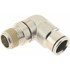 Norgren 124470738 Push-To-Connect Tube to Male & Tube to Male NPT Tube Fitting: Pneufit Swivel Male Elbow, 3/8" Thread, 1/2" OD