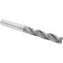 Accupro 50421 Jobber Length Drill Bit: 25/64" Dia, 150 &deg;, Solid Carbide