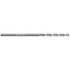 Corehog C17912 Jobber Length Drill Bit: #30, 118 °, Solid Carbide