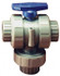 Plast-O-Matic TMBV200VT-PV True Union Manual Ball Valve: 2" Pipe