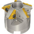 Vargus 67750 Indexable Thread Mill: 1.69" Cut Dia, 11.811" Max Hole Depth, Internal, Solid Carbide