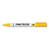 LA-CO Industries Inc Markal® Paint-Riter® Fine Liquid Paint Marker, Yellow, 1/16 in Tip, Fine
