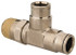 Norgren 124680748 Push-To-Connect Tube to Male & Tube to Male NPT Tube Fitting: 1/2" Thread, 1/2" OD