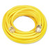 Southwire Vinyl Extension Cord, 100 ft, 1 Outlet, Yellow