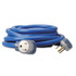 Southwire 8/3 STW Welder Extension Cord, 50 ft, 1 Outlet, Blue