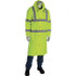 Falcon 353-1048-OR/M Rain Jacket: Size Medium, High-Visibility Orange, Polyester