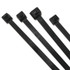 ORS Nasco Anchor Brand UV Stabilized Cable Tie, 175 lb Tensile Strength, 24.5 in L, Black, 50 EA/BG