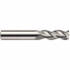 SGS 44895 Square End Mill:  0.3150" Dia, 0.315" Shank Dia, 3 Flutes, Solid Carbide