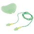 Honeywell Honeywell Howard Leight Fusion® Multiple-Use Earplug, Thermoplastic Elastomer, Green, Corded