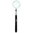 Ullman Telescoping Inspection Mirror, Round, 2-1/4 in dia, 6-1/2 in L to 36-3/8 in L