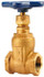 NIBCO NL0JE0D Gate Valve: Non-Rising Stem, 2" Pipe, Threaded, Bronze