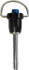 Monroe Engineering Products LBH-SS375207 Push-Button Quick-Release Pin: Ring Handle, 3/8" Pin Dia, 2" Usable Length