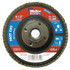 Weiler® Vortec Pro® Abrasive Flap Disc, 4-1/2 in dia, 40 Grit, 5/8 in-11, 13000 rpm, Type 29