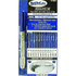 King Tool MAGNUM Tip Drill Set, Size 52 to 74, Includes 12 Even Number Drills/Indexed Carry Case/Pin Vise with Pocket Clip