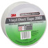 3M™ Vinyl Duct Tape 3903, White, 2 in x 50 yd x 6.5 mil
