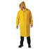 ORS Nasco Anchor Brand 48 in Raincoat with Detachable Hood, 0.35 mm, PVC over Polyester, Yellow, 2X-Large